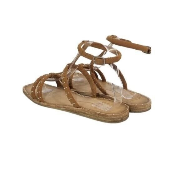 Dolce Vita New Kole Studded Gladiator Sandals in Brown Womens Size 7 - Picture 10 of 13